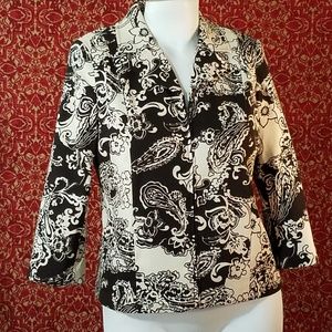 MOLLY & MAX brown print Jacket L ✨